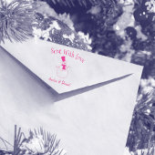 パーソナライズされたクリスマス雪だるまゴム印 ラバースタンプ