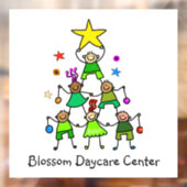 パーソナライズされたクリスマス ウィンドウサイン (シート2)