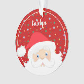 パーソナライズされたクリスマス オーナメント (正面)