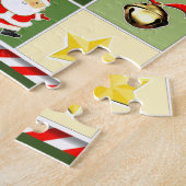 パーソナライズされたクリスマス・カウントダウン降臨カレンダー ジグソーパズル (側面)