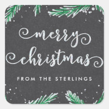 パーソナライズされたクリスマス |グリッタールック