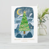 パーソナライズされたクリスマス シーズンカード (スタンド正面)