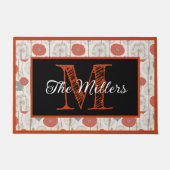 パーソナライズされたクリスマス ドアマット (正面)