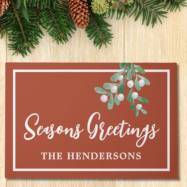 パーソナライズされたクリスマス ドアマット (クリエイターアップロード済み)