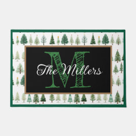 パーソナライズされたクリスマス ドアマット