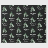 パーソナライズされたクリスマス ラッピングペーパー (フラット)