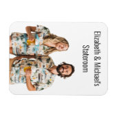 パーソナライズされたクルーズドアの写真 マグネット (横)