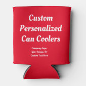 パーソナライズされたクーラーボックス、カスタムクーラーボックスデザイン 缶クーラー (正面)