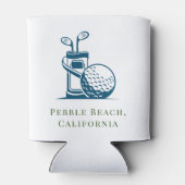 パーソナライズされたクーラーボックス |バチェラーゴルフパルティー 缶クーラー (裏面)