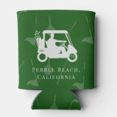 パーソナライズされたクーラーボックス バチェラーゴルフ週末 缶クーラー (裏面)