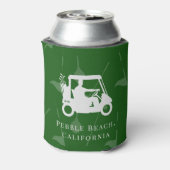 パーソナライズされたクーラーボックス バチェラーゴルフ週末 缶クーラー (缶裏面)