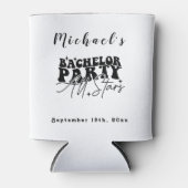 パーソナライズされたクーラーボックス | バチュラーパーティオールスター 缶クーラー (正面)