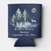 パーソナライズされたクーラーボックス |学士号(週末) 缶クーラー (正面)