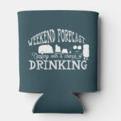 パーソナライズされたクーラーボックス |学士号(週末) 缶クーラー (裏面)