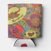 パーソナライズされたクーラーボックス 缶クーラー (正面)