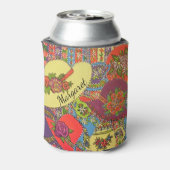 パーソナライズされたクーラーボックス 缶クーラー (缶裏面)