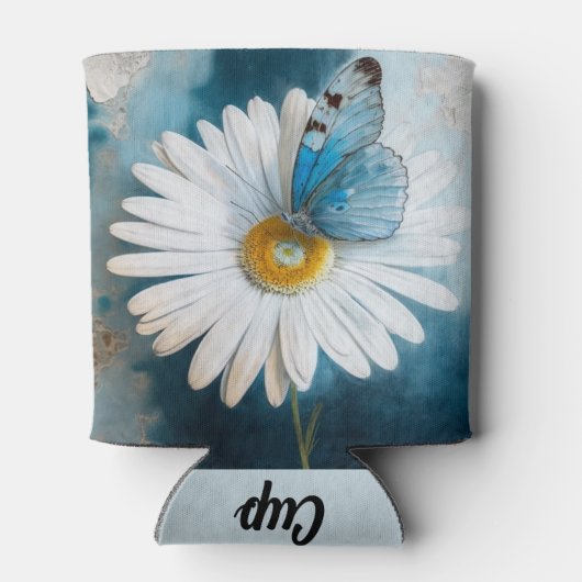 パーソナライズされたクーラーボックス – 蝶 缶クーラー (裏面)