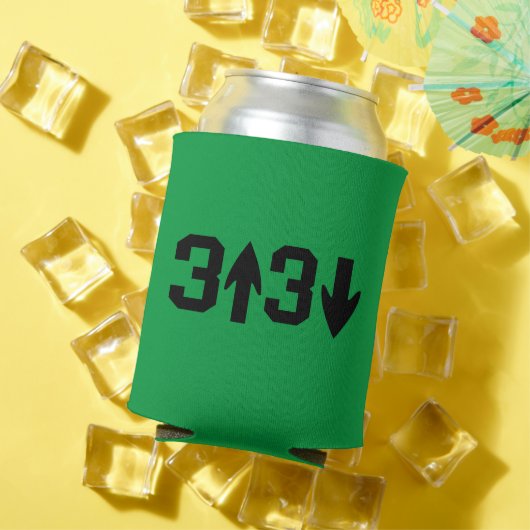 パーソナライズされたクーラーボックス- 3アップ3ダウン野球 缶クーラー (インサイチュ 夏)