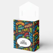 パーソナライズされたクールなモダンなトレンディなコミックブックの楽しみ フェイバーボックス (オープン)