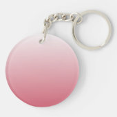 パーソナライズされたグラデーション斜め キーホルダー (裏面)