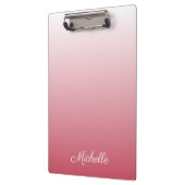 パーソナライズされたグラデーション斜め クリップボード (左)