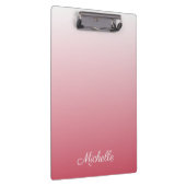 パーソナライズされたグラデーション斜め クリップボード (右)