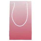 パーソナライズされたグラデーション斜め スモールペーパーバッグ (正面)