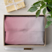 パーソナライズされたグラデーション斜め 薄葉紙 (ギフト)