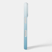 パーソナライズされたグラデーション水色 Case-Mate iPhoneケース (裏面 / 右)