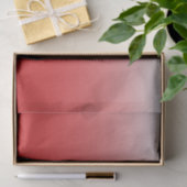 パーソナライズされたグラデーション赤 薄葉紙 (ギフト)