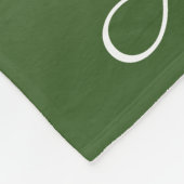 パーソナライズされたグラデーション フリースブランケット (角)