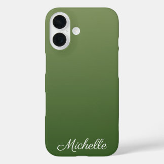 パーソナライズされたグラデーション iPhone 16ケース