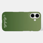 パーソナライズされたグラデーション Case-Mate iPhoneケース (裏面 (横))