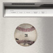 パーソナライズされたグランジカッコいいヴィンテージ マグネット (インサイチュ (食洗機))