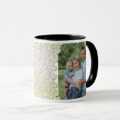 パーソナライズされたグリッターフォトマグラップデザイン マグカップ (正面右)