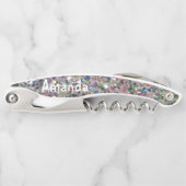 パーソナライズされたグリッター ソムリエナイフ (正面)