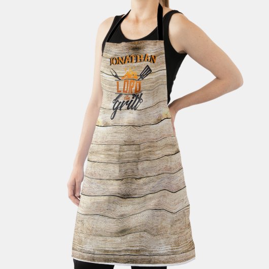 パーソナライズされたグリルBBQ エプロン (インサイチュ)