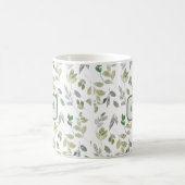 パーソナライズされたコテージコア コーヒーマグカップ (中央)