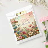 パーソナライズされたコテージコ結婚ア フェイバーバッグ (封をした状態)