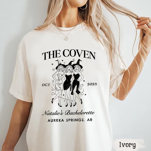 パーソナライズされたゴシックバチェロレッテハローウィンパーティ Tシャツ