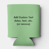 パーソナライズされたゴルフをテーマにした缶クーラー 缶クーラー (裏面)