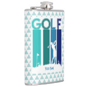 パーソナライズされたゴルファーのフラスコ フラスク (右)