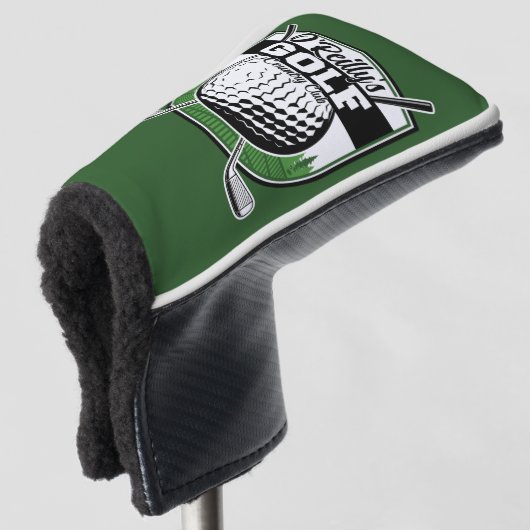 パーソナライズされたゴルファー選手プロゴルフカントリークラブ ゴルフヘッドカバー (3/4 正面)