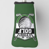 パーソナライズされたゴルファー選手プロゴルフカントリークラブ ゴルフヘッドカバー (回転90)