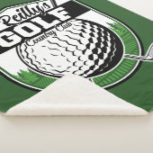 パーソナライズされたゴルファー選手プロゴルフカントリークラブ シェルパブランケット (3/4)