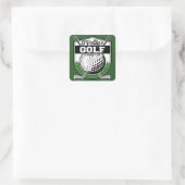 パーソナライズされたゴルファー選手プロゴルフカントリークラブ スクエアシール (バッグ)