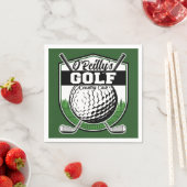 パーソナライズされたゴルファー選手プロゴルフカントリークラブ スタンダードカクテルナプキン (インサイチュ)