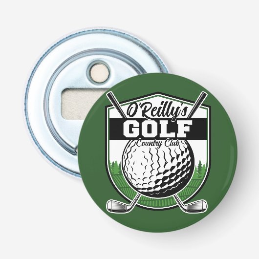 パーソナライズされたゴルファー選手プロゴルフカントリークラブ 栓抜き (正面)