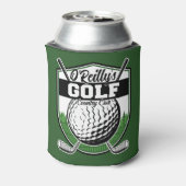 パーソナライズされたゴルファー選手プロゴルフカントリークラブ 缶クーラー (缶裏面)