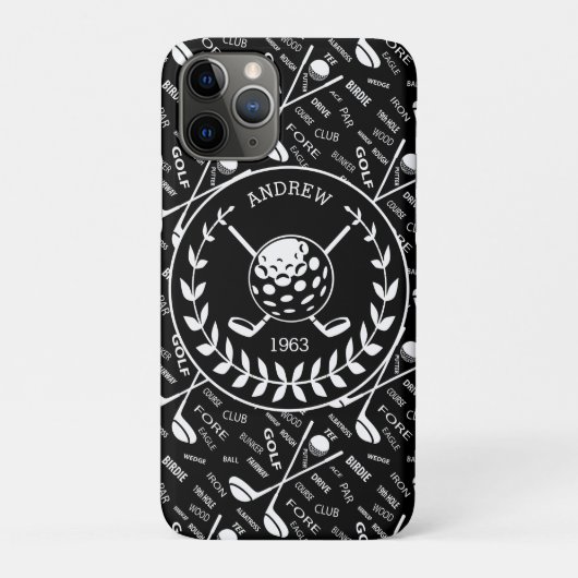 パーソナライズされたゴルフスタイリッシュァー Case-Mate iPhoneケース (裏)